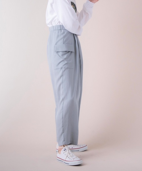 La SRIC(ラスリック)の「La SRIC / アシンメトリータックパンツ 【セットアップ可】(その他パンツ・レディース・ブルー系その他/ベージュ・38)」の17枚目の写真