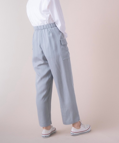 La SRIC(ラスリック)の「La SRIC / アシンメトリータックパンツ 【セットアップ可】(その他パンツ・レディース・ブルー系その他/ベージュ・38)」の11枚目の写真