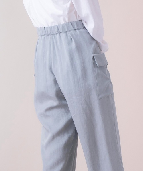 La SRIC(ラスリック)の「La SRIC / アシンメトリータックパンツ 【セットアップ可】(その他パンツ・レディース・ブルー系その他/ベージュ・38)」の20枚目の写真