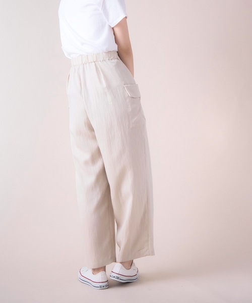 La SRIC(ラスリック)の「La SRIC / アシンメトリータックパンツ 【セットアップ可】(その他パンツ・レディース・ブルー系その他/ベージュ・38)」の9枚目の写真