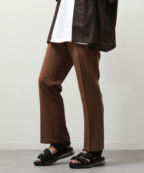 ZIP FIVE(ジップファイブ)の「【ZIP FIVE】カラースラックスフレアパンツ(スラックス・メンズ・ブラック/ブラウン/オレンジ/ブルー/アイボリー/グレイッシュベージュ/レッド/グリーン/チャコール・MEDIUM/LARGE/X-LARGE)」の5枚目の写真