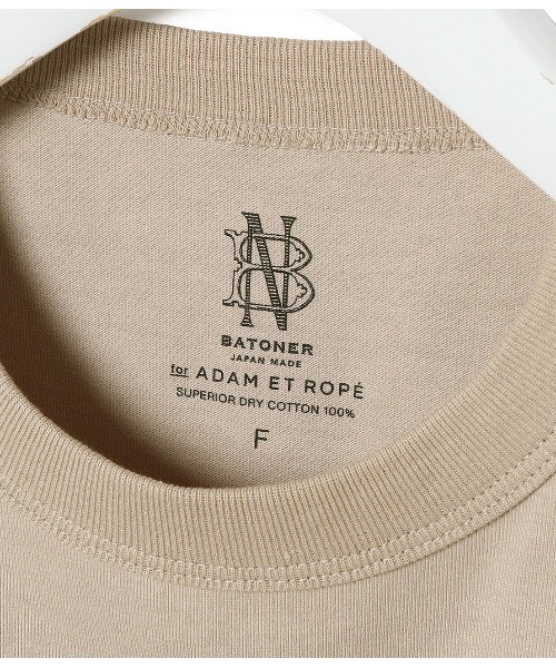 BATONER(バトナー)の「【BATONER】別注No sleeve(タンクトップ・レディース・ホワイト/オフホワイト・1)」の8枚目の写真