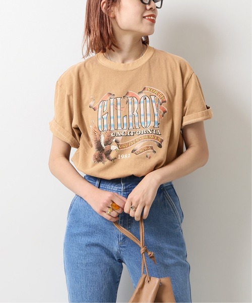 Spick & Span（スピックアンドスパン）の「【GOOD ROCK SPEED】GILROY ロック T◆（Tシャツ/カットソー・レディース・ベージュ・SMALL）」の4枚目の写真