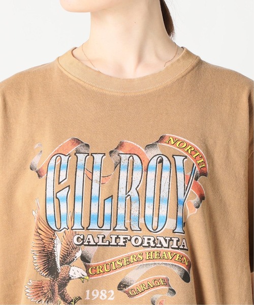 Spick & Span（スピックアンドスパン）の「【GOOD ROCK SPEED】GILROY ロック T◆（Tシャツ/カットソー・レディース・ベージュ・SMALL）」の3枚目の写真