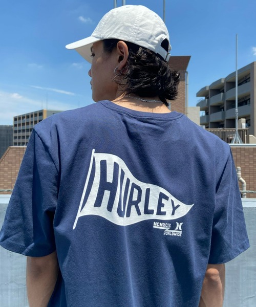 Hurley （ハーレー）の「【ムラサスポーツ別注】Hurley/ハーレー 半袖Tシャツ MSS2100R20（Tシャツ/カットソー・メンズ・ネイビー/ブラック/ホワイト・M/S/L）」の3枚目の写真