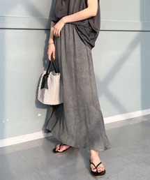 DouDou | ムラ染め切替スカート(スカート)