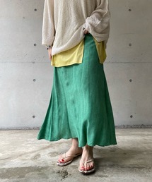 DouDou | ムラ染め切替スカート(スカート)