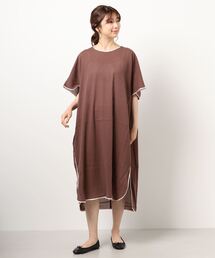 HONEYSUCKLE ROSE | 【HONEYSUCKLE ROSE】パイピングワンピース(シャツワンピース)