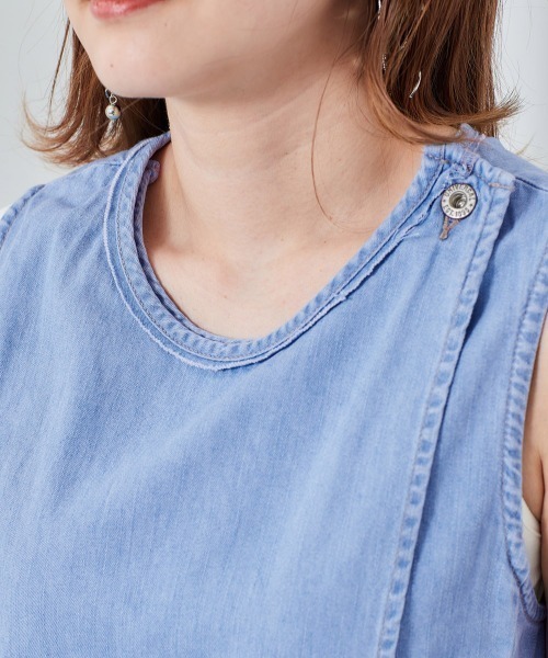 cepo（セポ）の「デニムワークセットアップ（デニムパンツ・レディース・ライトインディゴブルー/ワンウォッシュ・M/S）」の7枚目の写真