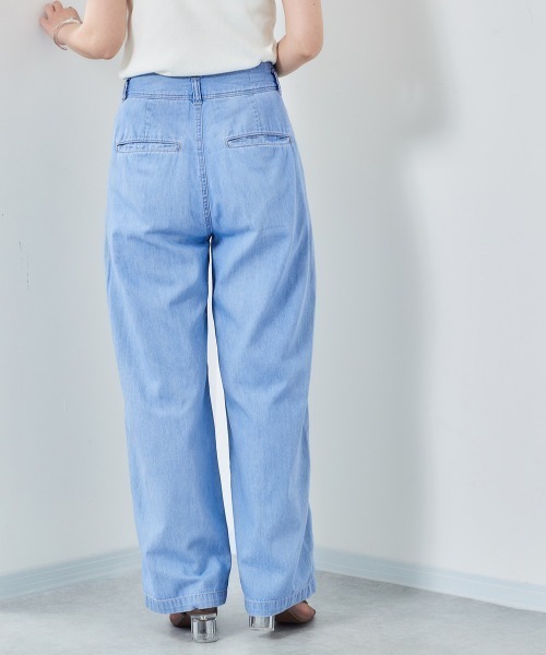 cepo（セポ）の「デニムワークセットアップ（デニムパンツ・レディース・ライトインディゴブルー/ワンウォッシュ・M/S）」の12枚目の写真