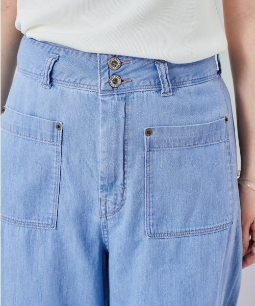 cepo（セポ）の「デニムワークセットアップ（デニムパンツ・レディース・ライトインディゴブルー/ワンウォッシュ・M/S）」の13枚目の写真