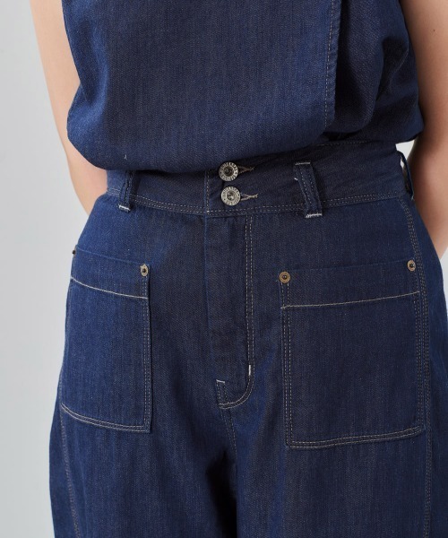 cepo（セポ）の「デニムワークセットアップ（デニムパンツ・レディース・ライトインディゴブルー/ワンウォッシュ・M/S）」の22枚目の写真