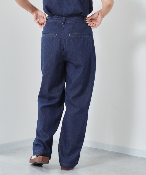 cepo（セポ）の「デニムワークセットアップ（デニムパンツ・レディース・ライトインディゴブルー/ワンウォッシュ・M/S）」の21枚目の写真