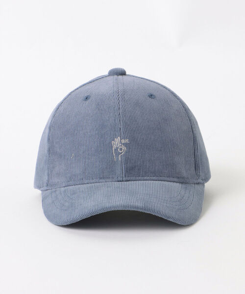 BEAMS HEART(ビームスハート)の「BEAMS HEART / コーデュロイ ハンドサインキャップ(キャップ・レディース・ブラック/オフホワイト/ブルー/ブラウン系その他4・FREE)」の18枚目の写真