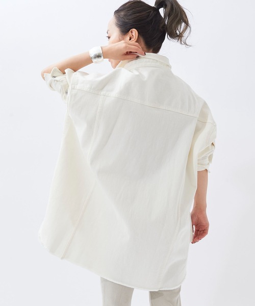 PLAGEプラージュ　HEALTHY DENIM BIG シャツ plage（プラージュ）の「【Healthy denim/ヘルシーデニム】 SP