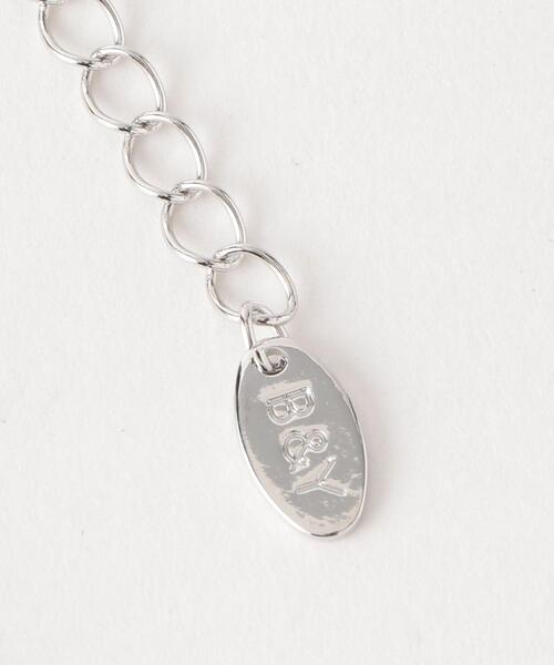 BEAUTY&YOUTH UNITED ARROWS（ビューティーアンドユースユナイテッドアローズ）の「BY メタルパイプチェーンショートネックレス ◆（ネックレス・レディース・その他1・FREE）」の4枚目の写真