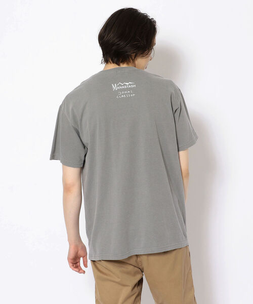 MANASTASH（マナスタッシュ）の「MANASTASH×JONAS CLAESSON/マナスタッシュ×ジョナスクレアッソン MROOM DING REP Tシャツ（Tシャツ/カットソー・メンズ・グレー・MEDIUM/LARGE/X-LARGE）」の3枚目の写真