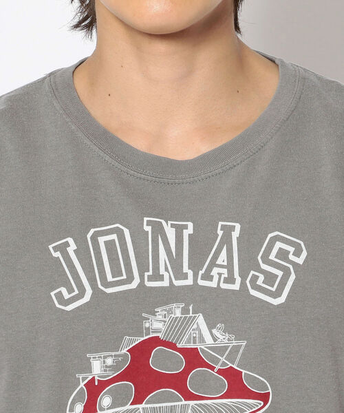 MANASTASH（マナスタッシュ）の「MANASTASH×JONAS CLAESSON/マナスタッシュ×ジョナスクレアッソン MROOM DING REP Tシャツ（Tシャツ/カットソー・メンズ・グレー・MEDIUM/LARGE/X-LARGE）」の10枚目の写真