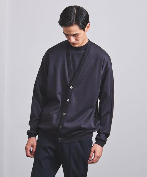 UNITED ARROWS(ユナイテッドアローズ)の「<UNITED ARROWS> コンビ カーディガン(カーディガン/ボレロ・メンズ・ベージュ/ネイビー/ダークグレー・SMALL/MEDIUM/LARGE/X-LARGE)」の7枚目の写真