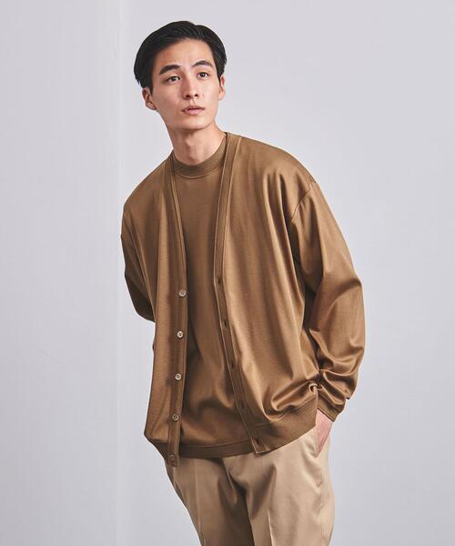 UNITED ARROWS(ユナイテッドアローズ)の「<UNITED ARROWS> コンビ カーディガン(カーディガン/ボレロ・メンズ・ベージュ/ネイビー/ダークグレー・SMALL/MEDIUM/LARGE/X-LARGE)」の14枚目の写真