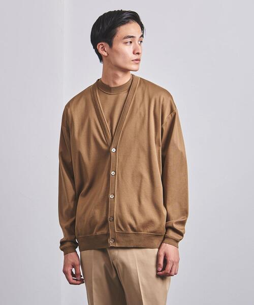 UNITED ARROWS(ユナイテッドアローズ)の「<UNITED ARROWS> コンビ カーディガン(カーディガン/ボレロ・メンズ・ベージュ/ネイビー/ダークグレー・SMALL/MEDIUM/LARGE/X-LARGE)」の15枚目の写真