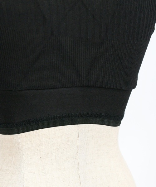 AS KNOW AS PINKY（アズノゥアズピンキー）の「ランダムWコードキャミソール（キャミソール・レディース・オフホワイト/ブラック/ライトグリーン/ブルー・FREE）」の6枚目の写真