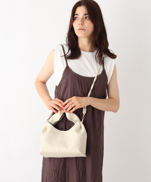 AG by aquagirl（エージーバイアクアガール）の「◆ツイストショルダーバッグ（ショルダーバッグ・レディース・オフホワイト/ベビーピンク/ライトブルー・00）」の15枚目の写真