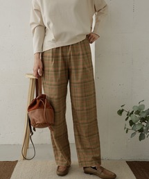 URBAN RESEARCH DOORS | 【WEB限定】チェックイージーパンツ(その他パンツ)