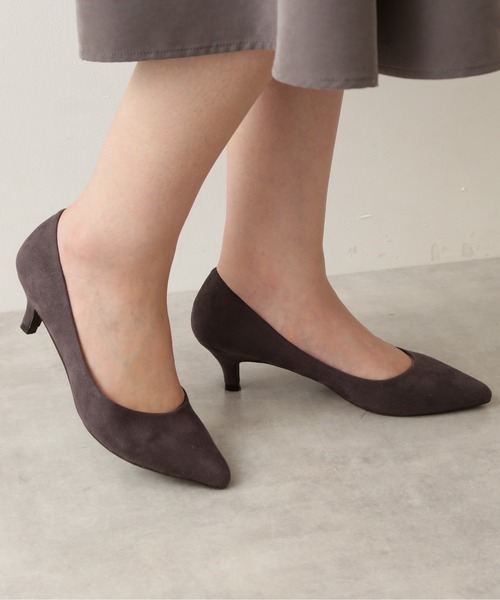 NATURAL BEAUTY BASIC（ナチュラルビューティーベーシック）の「撥水エアリーパンプス（パンプス・レディース・チャコールグレー/ベージュ・23cm/23.5cm/24cm/24.5cm）」の8枚目の写真
