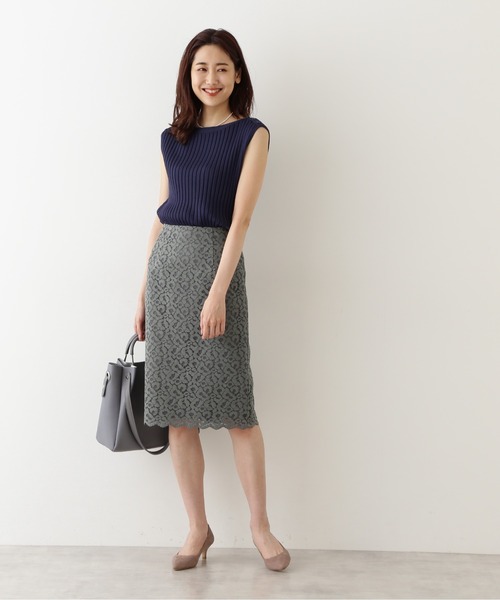 NATURAL BEAUTY BASIC（ナチュラルビューティーベーシック）の「撥水エアリーパンプス（パンプス・レディース・チャコールグレー/ベージュ・23cm/23.5cm/24cm/24.5cm）」の11枚目の写真