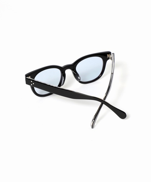 Zoff（ゾフ）の「◆【Zoff×relume/ゾフ】”JDA”ボスリントン BLACK/blue（サングラス・メンズ・ブラック・FREE）」の2枚目の写真