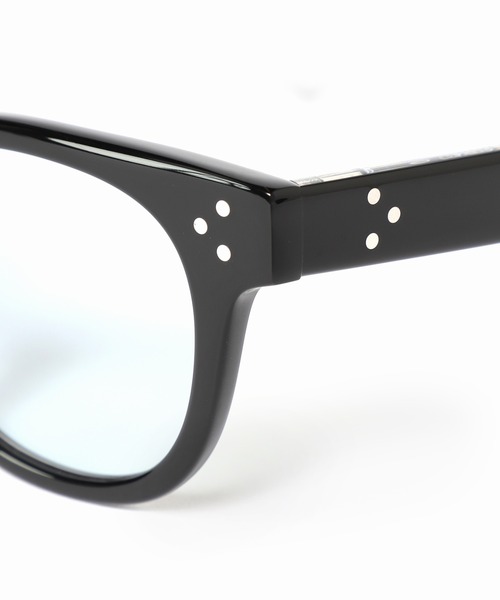 Zoff（ゾフ）の「◆【Zoff×relume/ゾフ】”JDA”ボスリントン BLACK/blue（サングラス・メンズ・ブラック・FREE）」の7枚目の写真