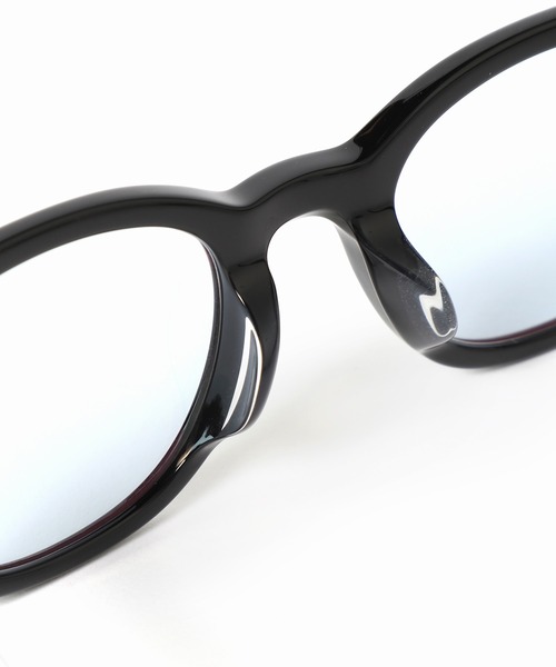 Zoff（ゾフ）の「◆【Zoff×relume/ゾフ】”JDA”ボスリントン BLACK/blue（サングラス・メンズ・ブラック・FREE）」の8枚目の写真