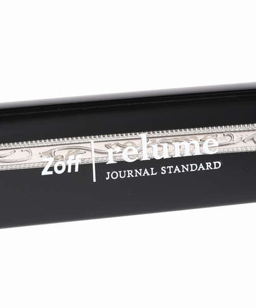 Zoff（ゾフ）の「◆【Zoff×relume/ゾフ】”JDA”ボスリントン BLACK/blue（サングラス・メンズ・ブラック・FREE）」の9枚目の写真