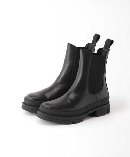 journal standard L'essage（ジャーナルスタンダードレサージュ）の「【VINILO/ヴィニーロ】サイドゴアブーツ◆（ブーツ・レディース・ブラック/カーキ・36/37/38）」の2枚目の写真