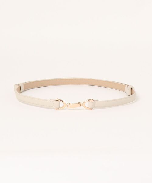 INGNI（イング）の「ビットベルト（ベルト・レディース・ブラック/ブラウン/ゴールド/アイボリー・ONE SIZE）」の2枚目の写真