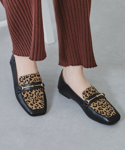 ORiental TRaffic（オリエンタルトラフィック）の「ワイドスクエアトゥバブーシュ/11313（パンプス・レディース・ブラック/ブラウン/グレー・40/38/39/41/42/35/36/37/34/43/33）」の2枚目の写真