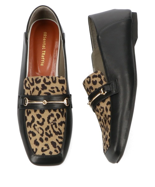 ORiental TRaffic（オリエンタルトラフィック）の「ワイドスクエアトゥバブーシュ/11313（パンプス・レディース・ブラック/ブラウン/グレー・40/38/39/41/42/35/36/37/34/43/33）」の5枚目の写真