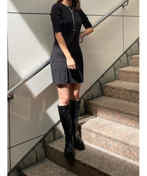 SLY（スライ）の「2HOLE LONG CHAIN N/C/チェーンネックレス（ネックレス・レディース・ゴールド/シルバー・FREE）」の16枚目の写真