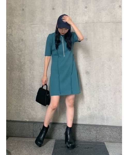 SLY（スライ）の「2HOLE LONG CHAIN N/C/チェーンネックレス（ネックレス・レディース・ゴールド/シルバー・FREE）」の13枚目の写真