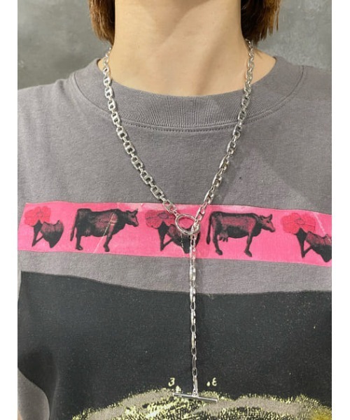 SLY（スライ）の「2HOLE LONG CHAIN N/C/チェーンネックレス（ネックレス・レディース・ゴールド/シルバー・FREE）」の12枚目の写真