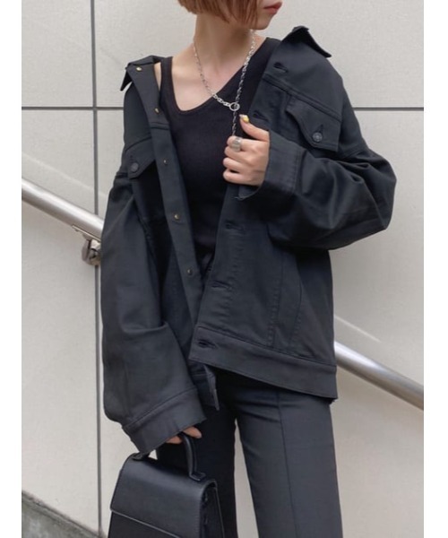 SLY（スライ）の「2HOLE LONG CHAIN N/C/チェーンネックレス（ネックレス・レディース・ゴールド/シルバー・FREE）」の8枚目の写真