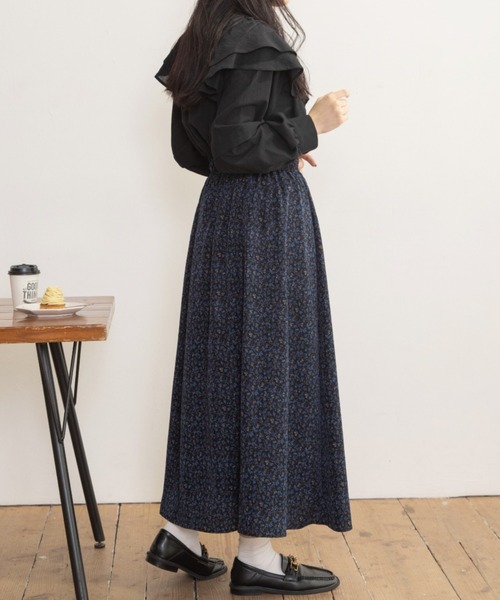 Mysa&Liina（ミーサリーナ）の「フリルコットンブラウス（シャツ/ブラウス・レディース・ブラック/ピンクベージュ/グレイッシュベージュ・M）」の17枚目の写真