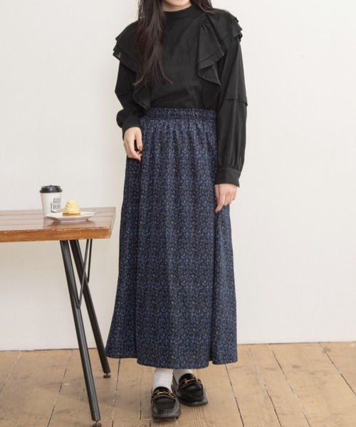 Mysa&Liina（ミーサリーナ）の「フリルコットンブラウス（シャツ/ブラウス・レディース・ブラック/ピンクベージュ/グレイッシュベージュ・M）」の15枚目の写真