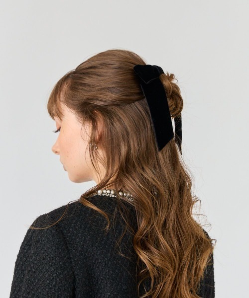 セール】Chapeau d' O Velvet Comb Ribbon / シャポードオー（その他