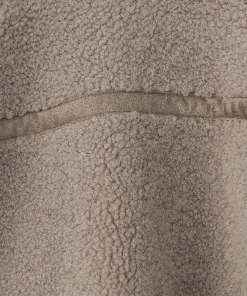 LOWRYS FARM（ローリーズファーム）の「ボアブルゾン　215181（ブルゾン・キッズ・アイボリー/ベージュ/グリーン/パープル・110cm/120cm/130cm）」の12枚目の写真