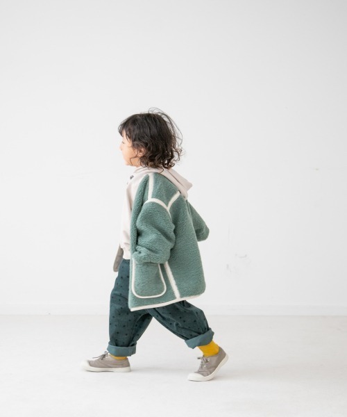 LOWRYS FARM（ローリーズファーム）の「ボアブルゾン　215181（ブルゾン・キッズ・アイボリー/ベージュ/グリーン/パープル・110cm/120cm/130cm）」の17枚目の写真