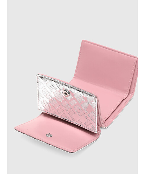 DIESEL（ディーゼル）の「レディース メタリック 三つ折り ミニ