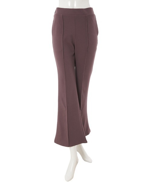 fifth（フィフス）の「センタープレスフレアパンツ（その他パンツ・レディース・パープル/ブラック・MEDIUM）」の7枚目の写真