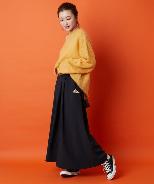 FREAK'S STORE（フリークスストア）の「▽【WEB限定】KELTY/ケルティ　別注ラップフレアスカート（スカート・レディース・ブラック/ベージュ/ネイビー/グリーン・ﾌﾘ-）」の9枚目の写真